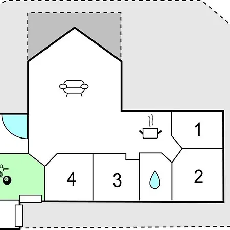 Cozy Home In Augustenborg With Sauna